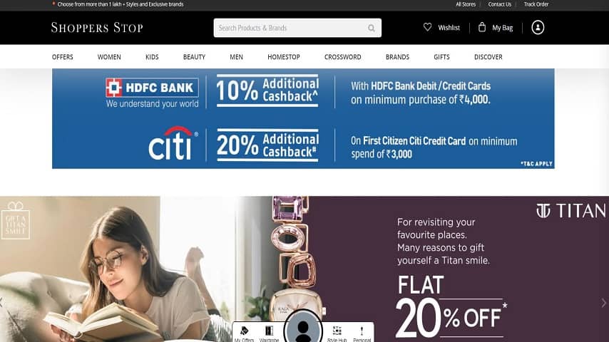 Top 10 Best Online Clothing Shopping Sites in India 2023 2 Shoppersstop.com