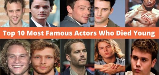 Top 10 Most Famous Actors Who Died Young